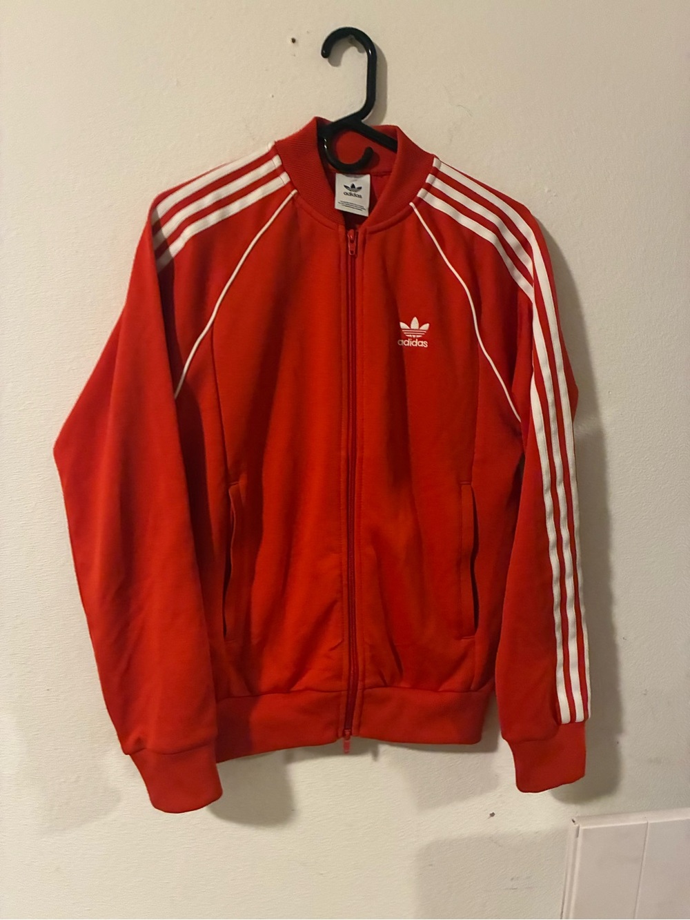 Adidas Originals Red Trefoil Track Jacket - Men's M